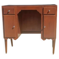 Bureau vintage artisanal en bois
