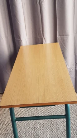 Bureau vintage à 2 casiers metal