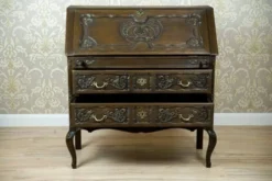 Bureau vintage en formes néo-rococo, années 1950