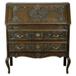 Bureau vintage en formes néo-rococo, années 1950