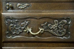 Bureau vintage en formes néo-rococo, années 1950
