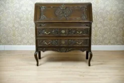 Bureau vintage en formes néo-rococo, années 1950
