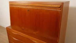 Bureau vintage en teck, Erling Torvits