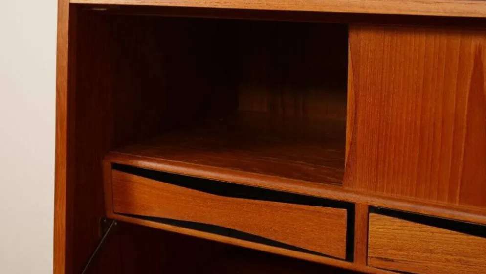 Bureau vintage en teck, Erling Torvits