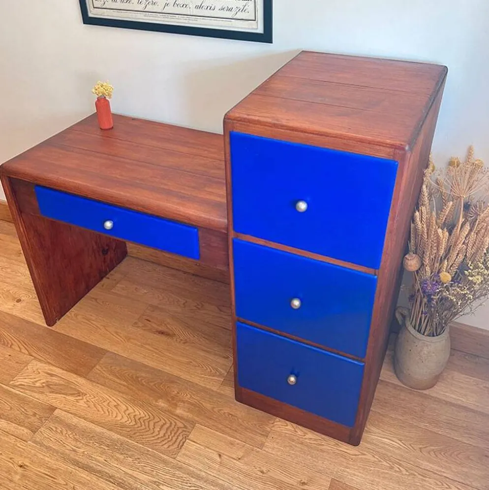 Bureau vintage pour enfant années 50