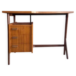Bureau vintage teck & acajou