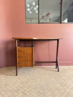 Bureau vintage teck & acajou
