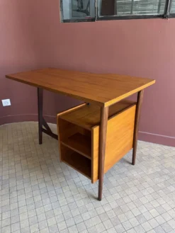 Bureau vintage teck & acajou