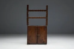 Cabinet Antique Art Populaire, France, 19ème Siècle