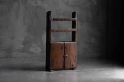 Cabinet Antique Art Populaire, France, 19ème Siècle