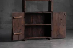 Cabinet Antique Art Populaire, France, 19ème Siècle