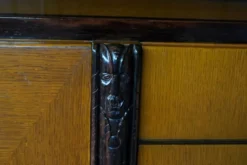 Cabinet Art Déco École d'Amsterdam, Pays-Bas années 1930