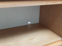 Cabinet bar décoratif 'N-Line' en chêne par P&J Neirinck, 1968