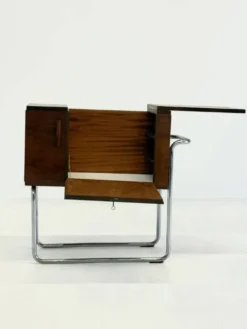 Cabinet bar en noyer italien par Cova Milano