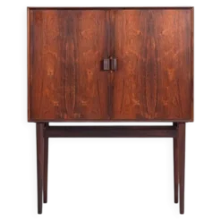 Cabinet bar Helge Vestergaard Jensen en palissandre Jason Mobler Danemark 1960