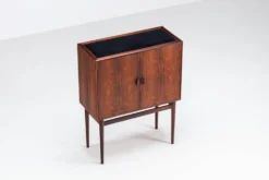 Cabinet bar Helge Vestergaard Jensen en palissandre Jason Mobler Danemark 1960