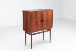 Cabinet bar Helge Vestergaard Jensen en palissandre Jason Mobler Danemark 1960