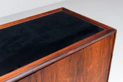Cabinet bar Helge Vestergaard Jensen en palissandre Jason Mobler Danemark 1960