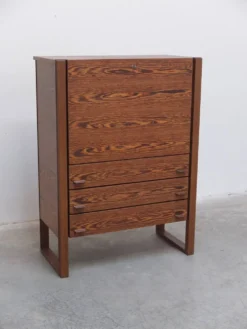 Cabinet bar 'Team Program 500' N-Line en wengé, 1966