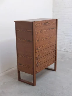 Cabinet bar 'Team Program 500' N-Line en wengé, 1966