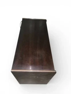 Cabinet bar vintage années 50-60 capitonné et éclairé