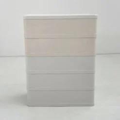 Cabinet blanc modèle “4964” par Olaf Von Bohr pour Kartell, 1970