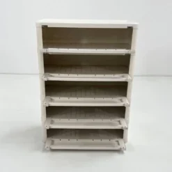 Cabinet blanc modèle “4964” par Olaf Von Bohr pour Kartell, 1970