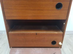 Cabinet à chaussures en teck vintage, Danemark, années 1950.