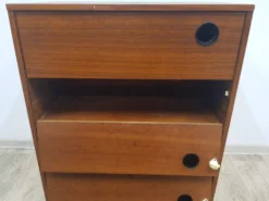 Cabinet à chaussures en teck vintage, Danemark, années 1950.