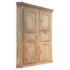 Cabinet d'angle en bois ancien, 1880