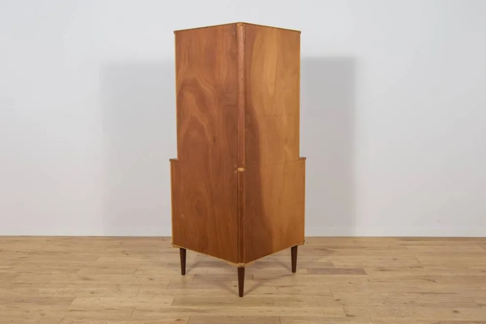 Cabinet d'angle en teck des années 1960, Danemark