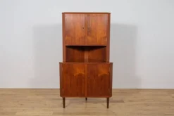 Cabinet d'angle en teck des années 1960, Danemark