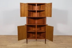 Cabinet d'angle en teck des années 1960, Danemark
