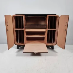 Cabinet de bar Art Déco par Jindrich Halabala pour Up Závody, années 1940
