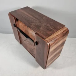 Cabinet de bar Art Déco par Jindrich Halabala pour Up Závody, années 1940