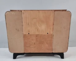 Cabinet de bar Art Déco par Jindrich Halabala pour Up Závody, années 1940.