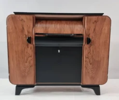 Cabinet de bar Art Déco par Jindrich Halabala pour Up Závody, années 1940.
