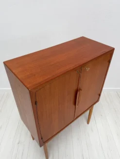 Cabinet de bar 'Bacchus' en teck vintage des années 1950 de Torbjørn Afdal, Norvège