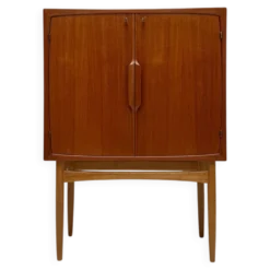 Cabinet de bar 'Bacchus' en teck vintage des années 1950 de Torbjørn Afdal, Norvège