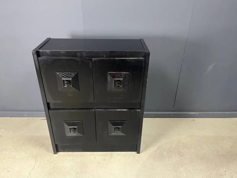 Cabinet de bar brutaliste, années 1970