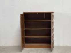 Cabinet de bar brutaliste vintage, 1970