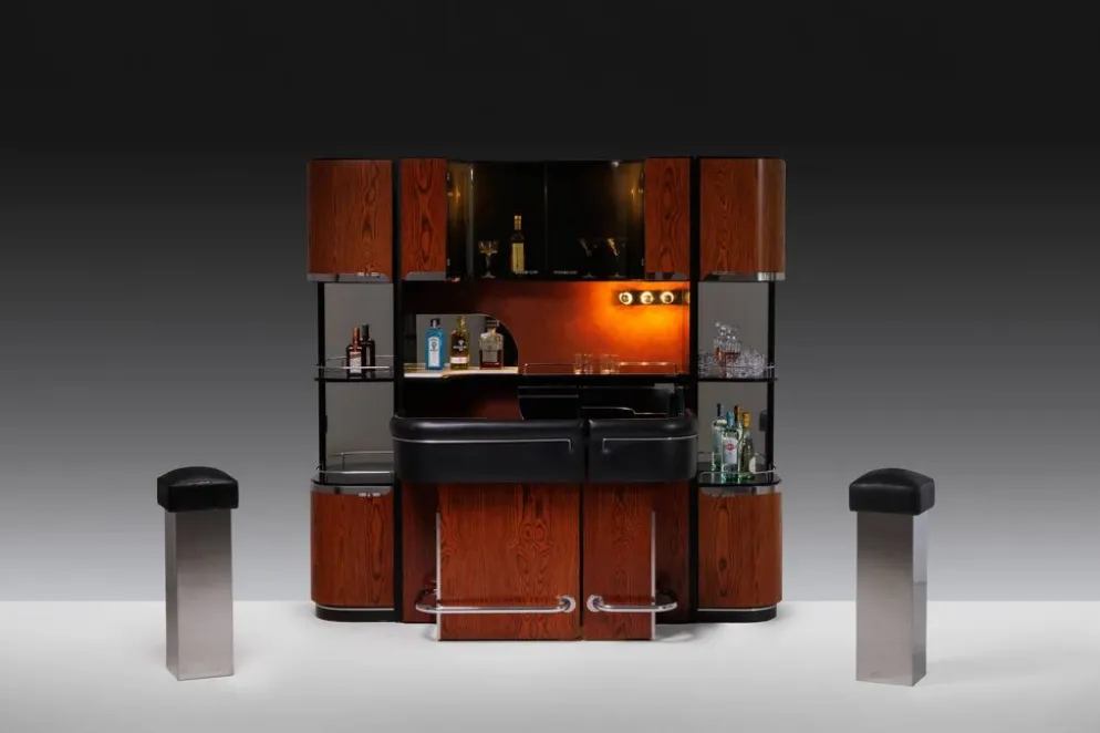 Cabinet de bar des années 70 - Italie
