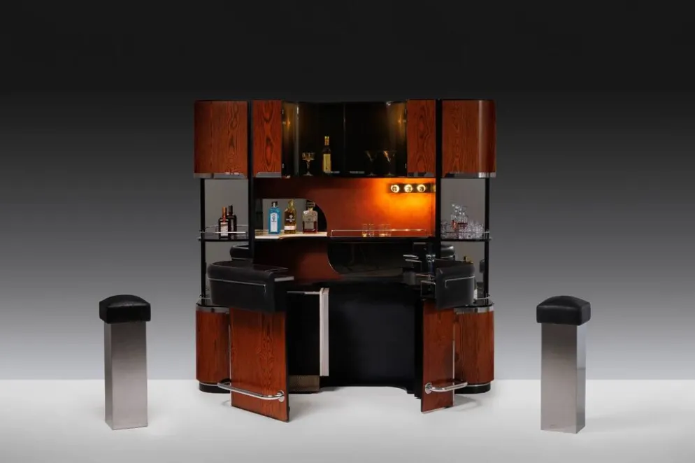 Cabinet de bar des années 70 - Italie