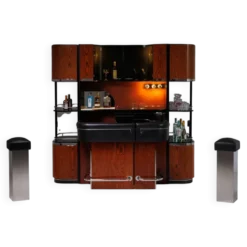 Cabinet de bar des années 70 - Italie