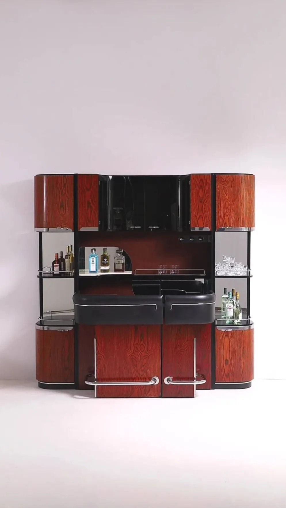Cabinet de bar des années 70 - Italie