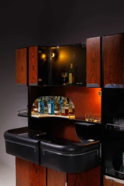 Cabinet de bar des années 70 - Italie