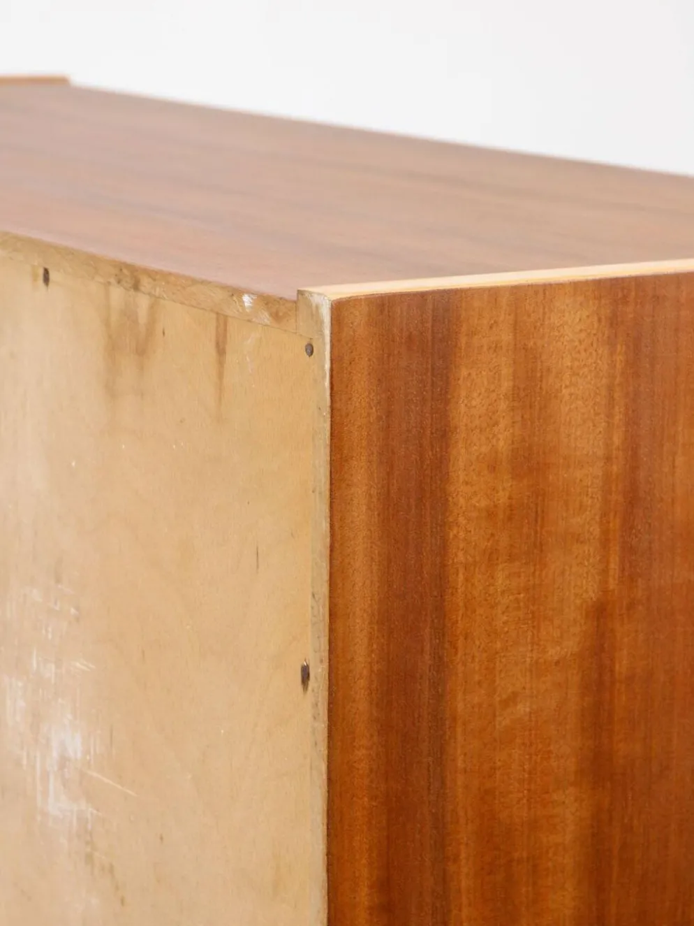 Cabinet de bar en bois scandinave moderne du milieu du siècle, années 1950