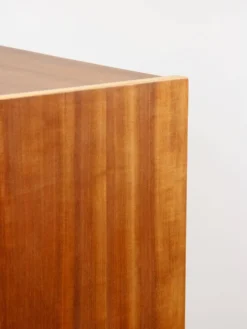 Cabinet de bar en bois scandinave moderne du milieu du siècle, années 1950