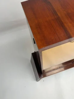 Cabinet de bar en miroir, Italie années 1950