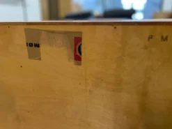 Cabinet de bar en teck par Kai Kristiansen pour Feldballes, années 1960.